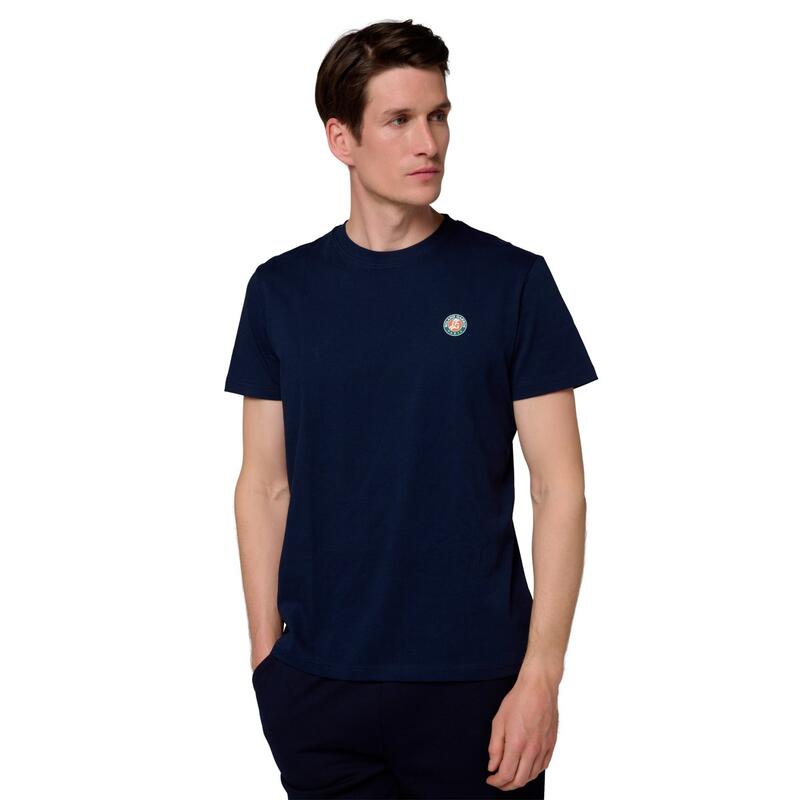 T-shirt mosaïque homme Roland-Garros 23 - Marine