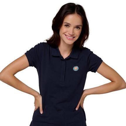 Polo Basique Femme - Marine