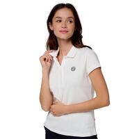 Polo Basique Femme - Ecru