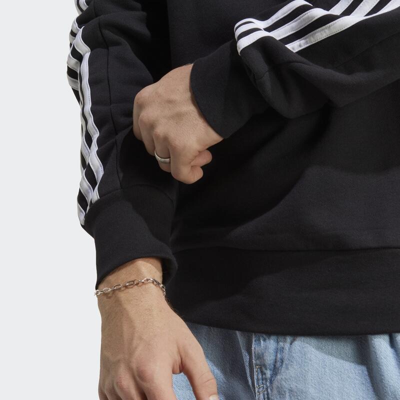 Felpa Essentials French Terry 3-Stripes