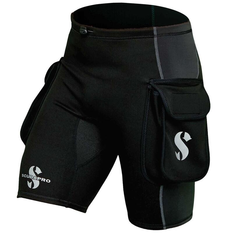 SPECIAL OFFER - Men's Hybrid Diving Shorts 1MM - Black