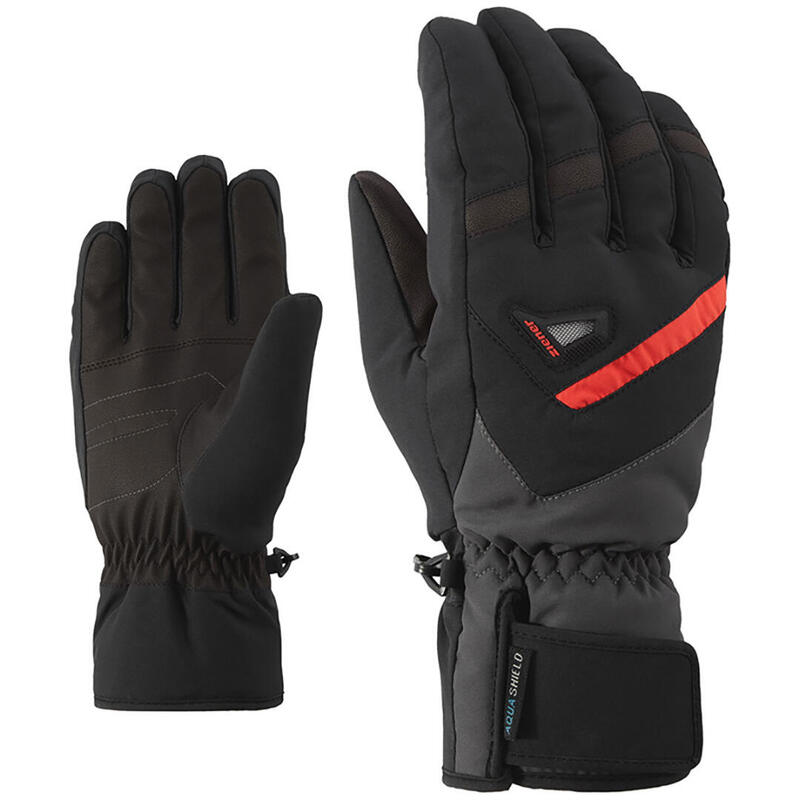 Gants homme ZIENER Gary AS Gris-9