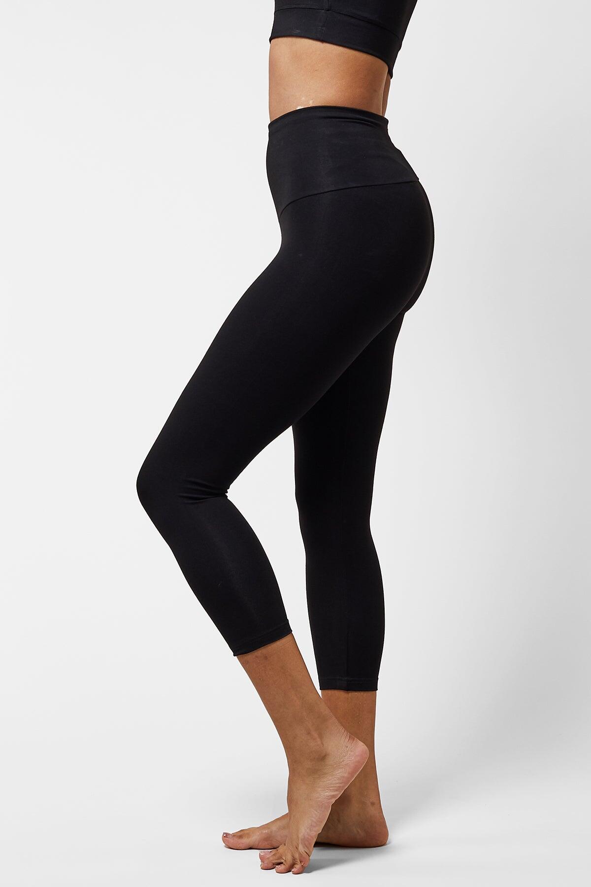 Cropped compression leggings on sale