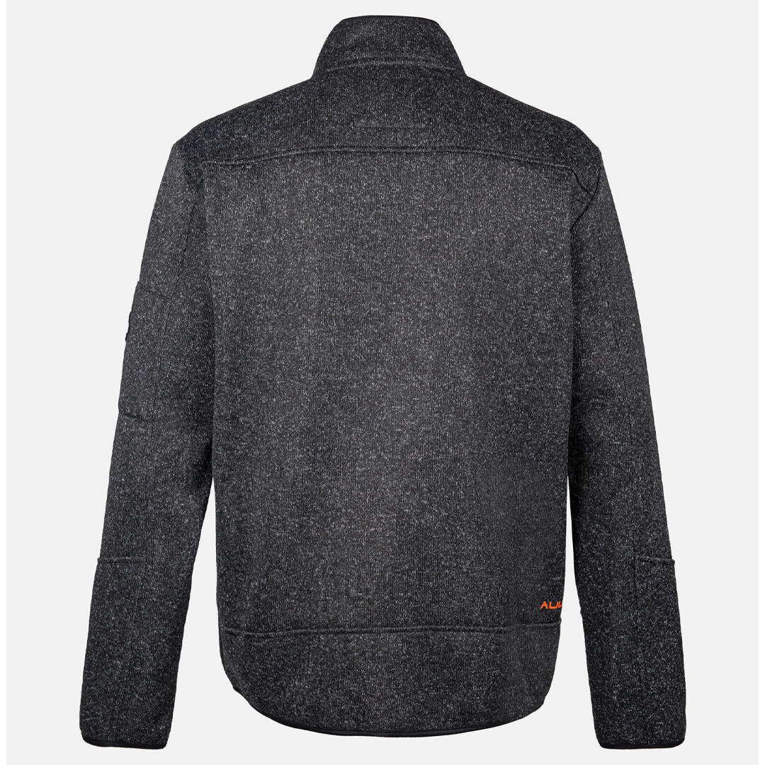 Polar bluza rozpinana dzianinowa melanżowa Navoy AULP 3 kieszenie 2/5