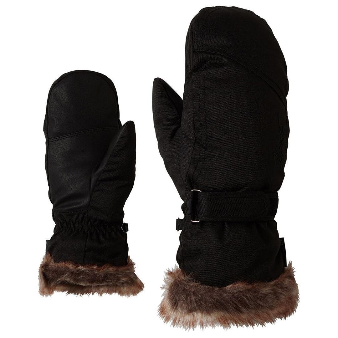 Ziener - Gants Femme Ziener Kem-noir-8.5 - Gants - Noir - 8,5 - Decathlon