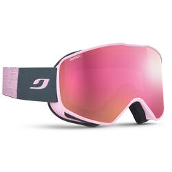 LOUBSOL Loubsol ARES - Masque de ski Femme blanc/rose/rose miroir - Private  Sport Shop