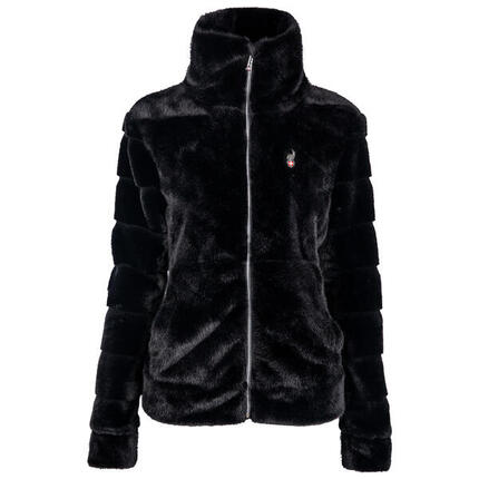 Kurtka damska AULP NALOR sztuczne futerko miękka ciepła stylowa miejska