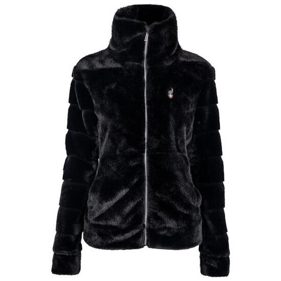 Kurtka damska AULP NALOR sztuczne futerko miękka ciepła stylowa miejska