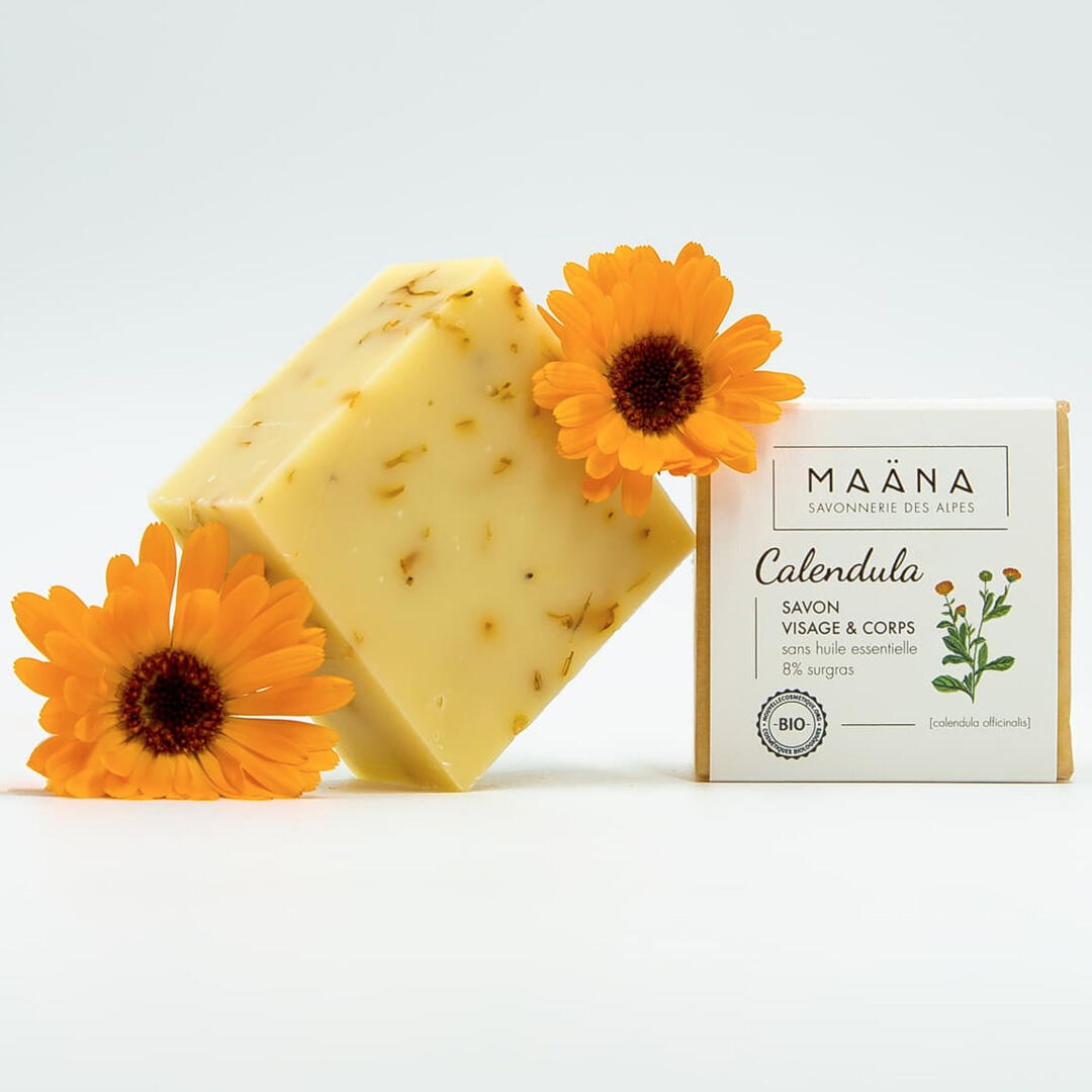 8c Plus - Parapharmacie Savon Calendula Maäna - Crème De Massage - Noir - 20 Ml - Decathlon
