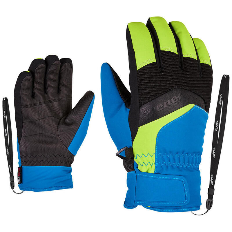 Gants et Moufles ZIENER Labino AS-Bleu-7 ans - 122 cm