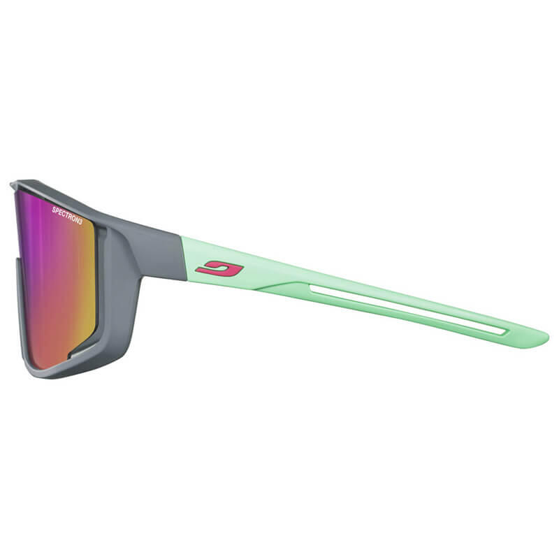 Bikebrille Kids Fury S Spectron 3 matt grau-mint