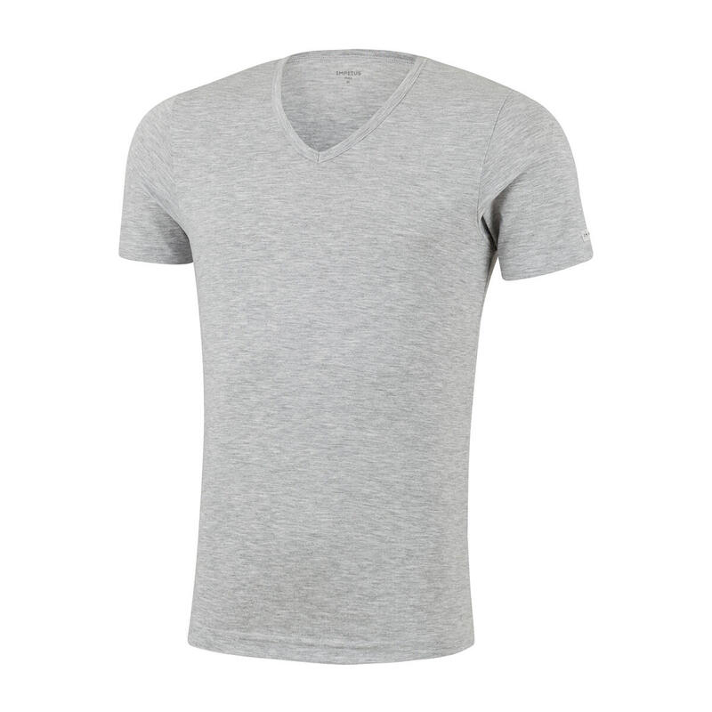 T-shirt termica con scollo a V anti-freddo
