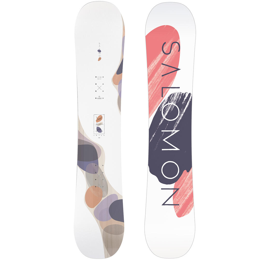 Salomon - Pack Snowboard Salomon Lotus-146 Cm - Snowboard - Blanc - 146 Cm - Decathlon