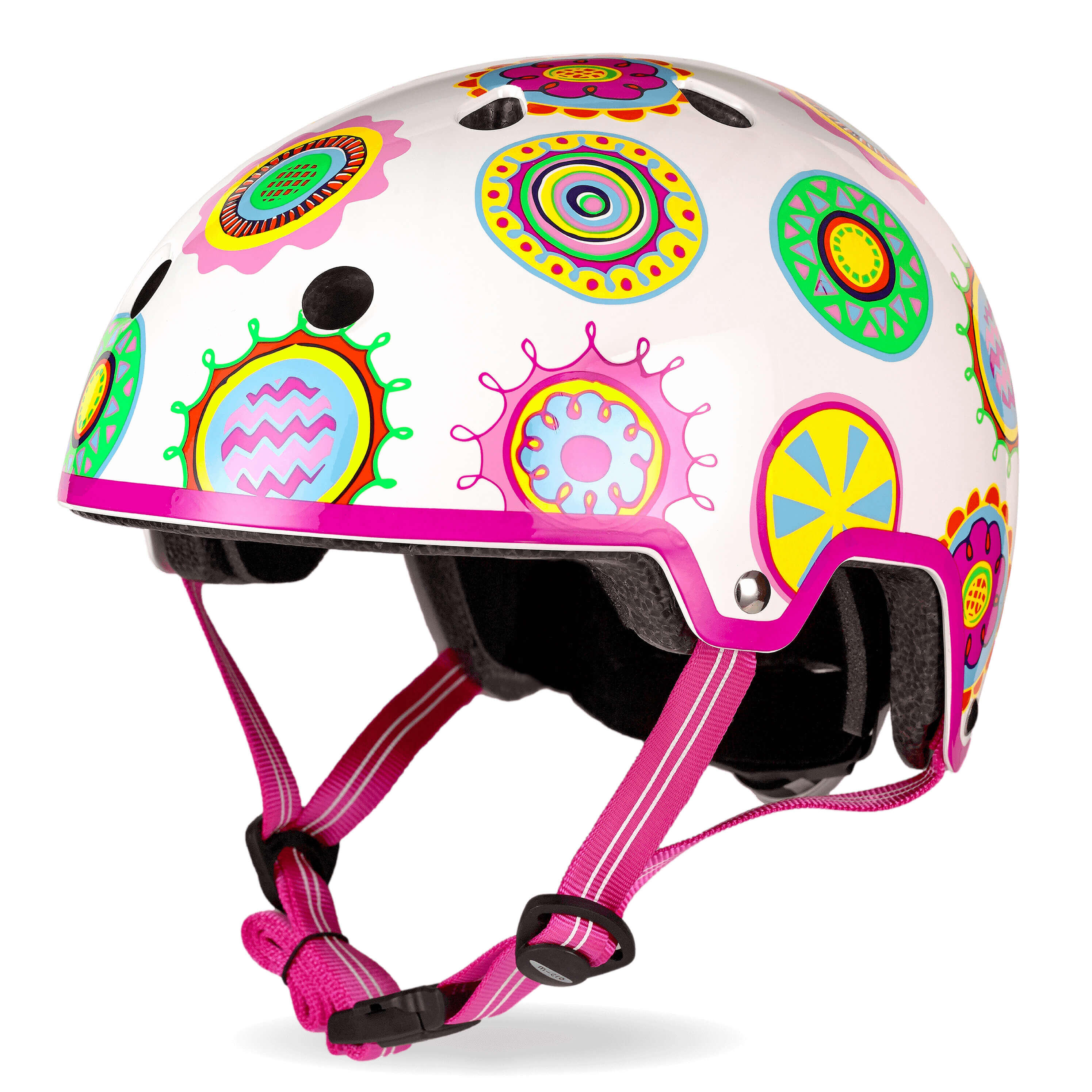 Micro Children's Deluxe Helmet: Doodle Dot 6/7