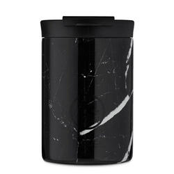 Gourdes 24Bottles Mug de voyage Marbre Noir