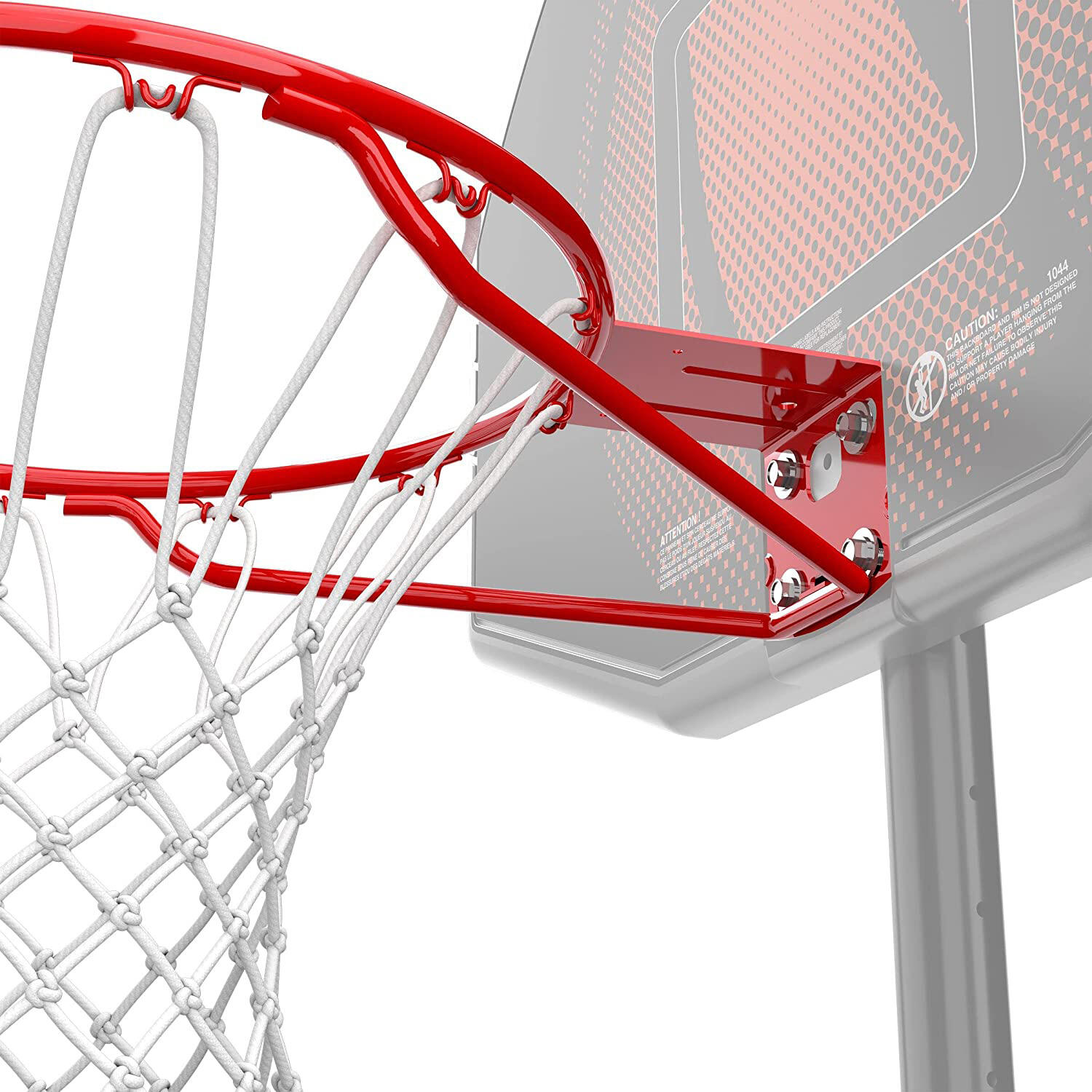 Basketball hoop - Standard red