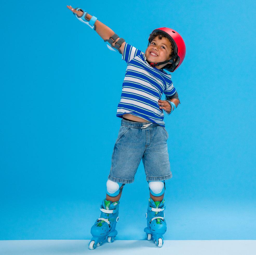PATINS EVOLUCIONÁRIOS TWISTA T.23-28 PARA CRIANÇAS YVOLUTION AZUL 3/7