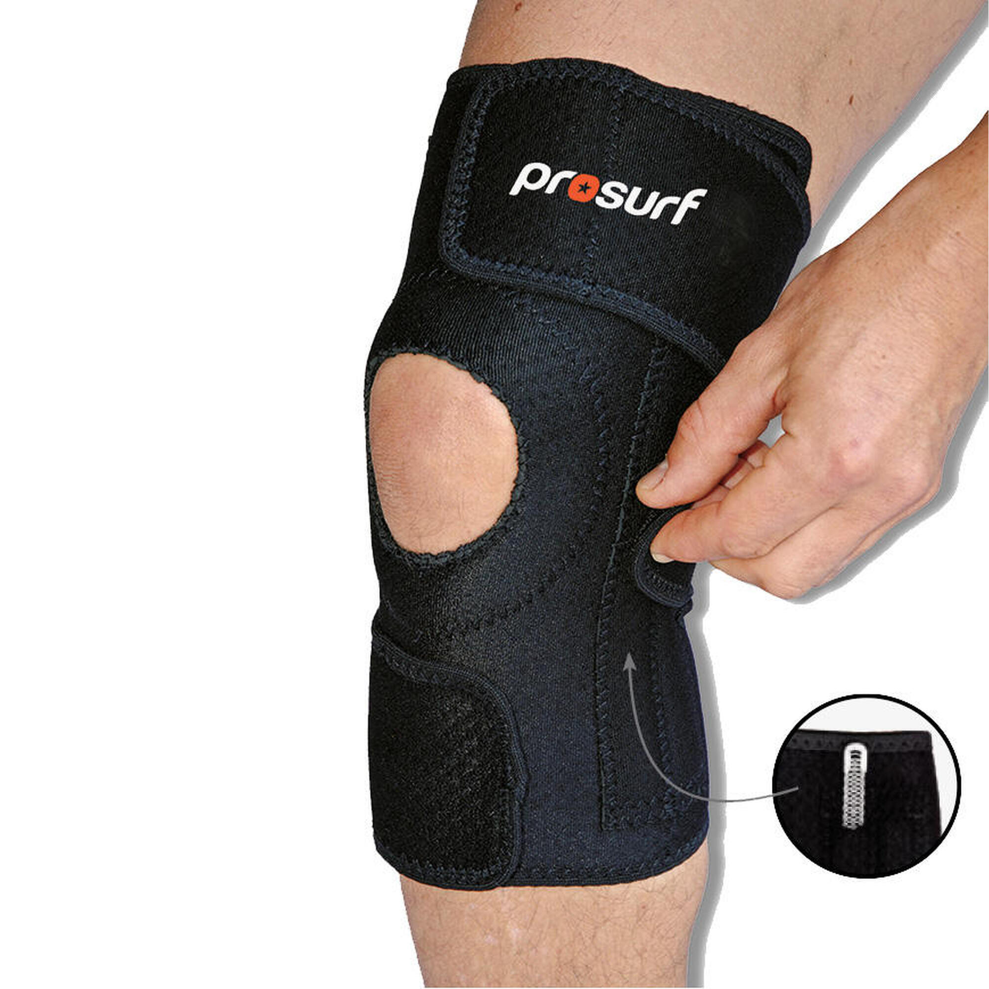 Prosurf - Casques Et Protection Prosurf Genouillère Renforcée - Casque - Noir - Taille Unique - Decathlon