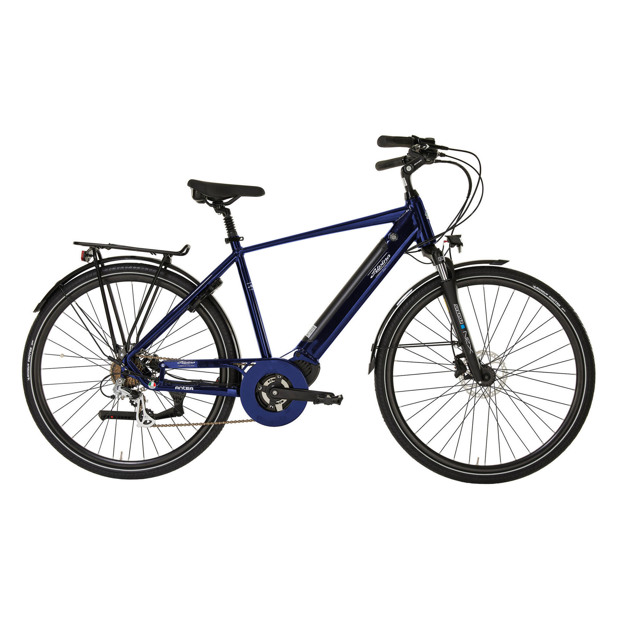 Alpina Bike - Velo Electrique C1 Trk 28 Anthea Homme Bleu - Vélo Ville - Bleu - 40 M - Decathlon
