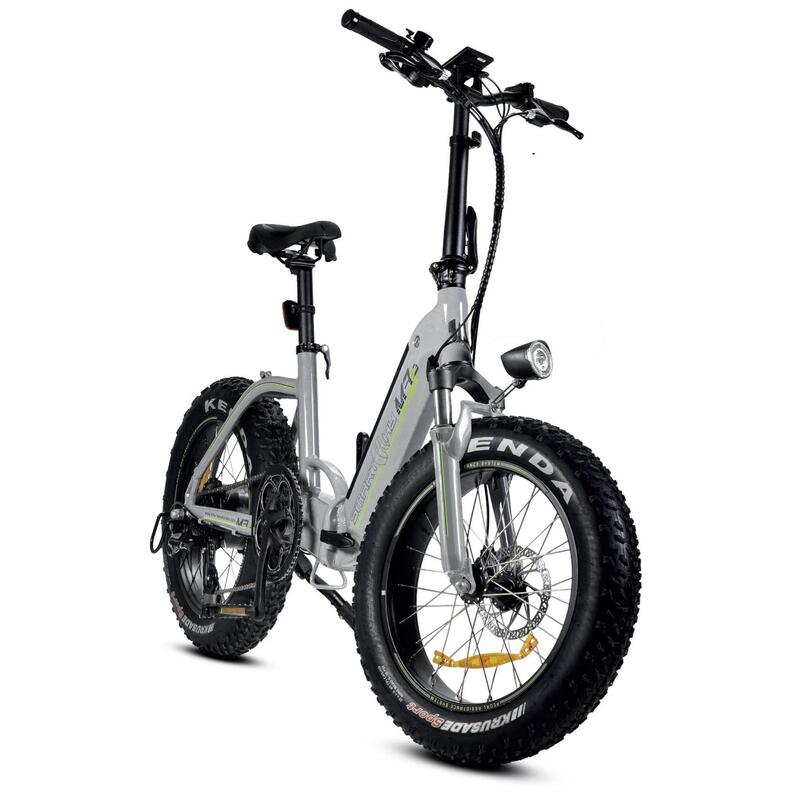 Bicicletta a pedalata assistita - Unisex – Fat Bike - Batteria Integrata