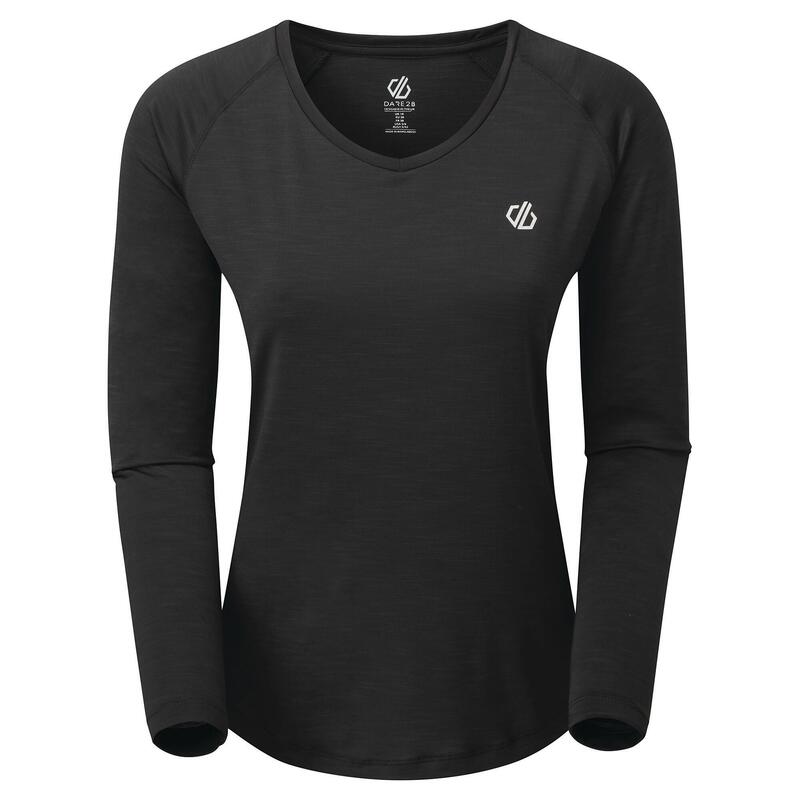 Discern Femme Yoga T-Shirt - Noir