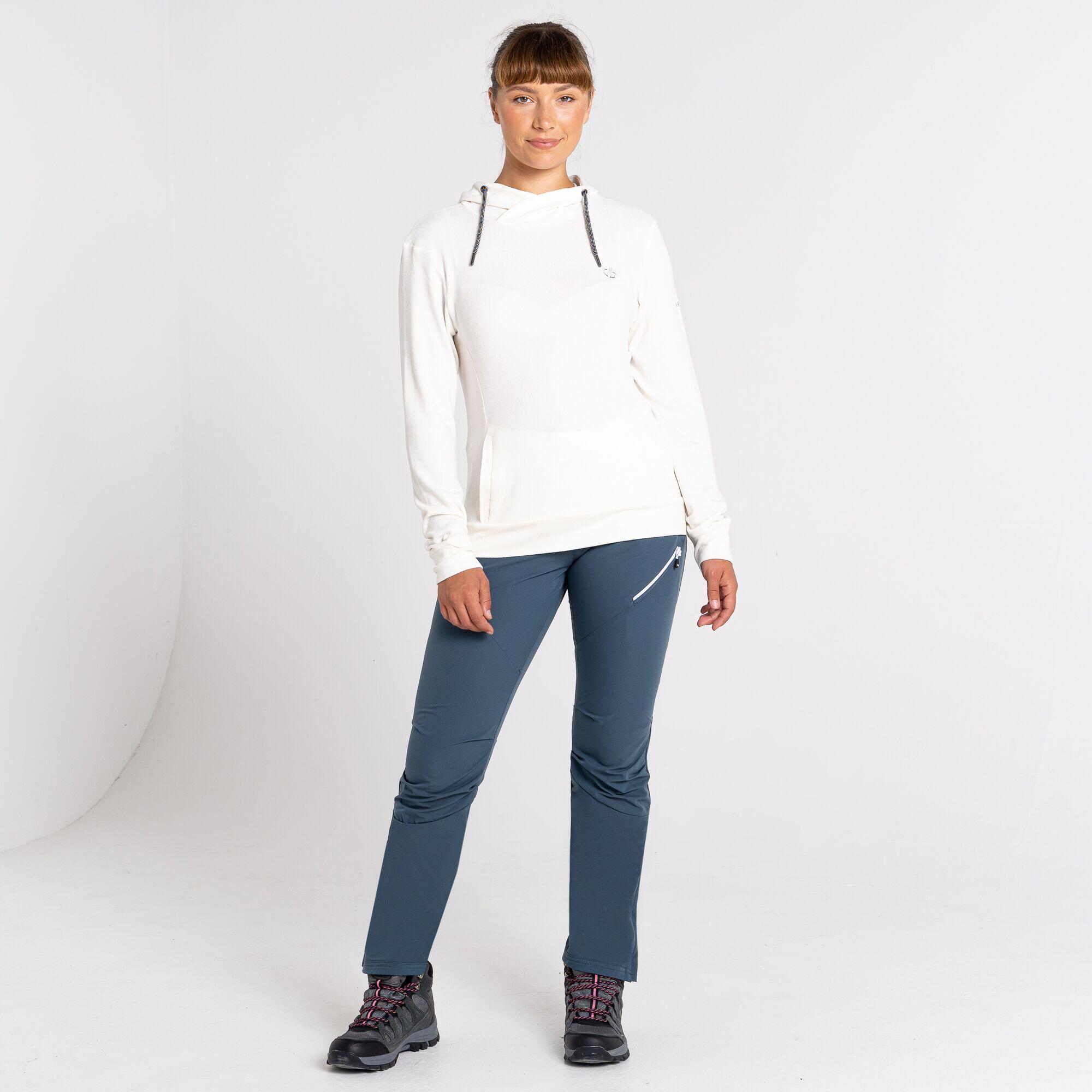 Out &amp; Out Women's Walking Overhead Fleece - Lily White Marl 2/5