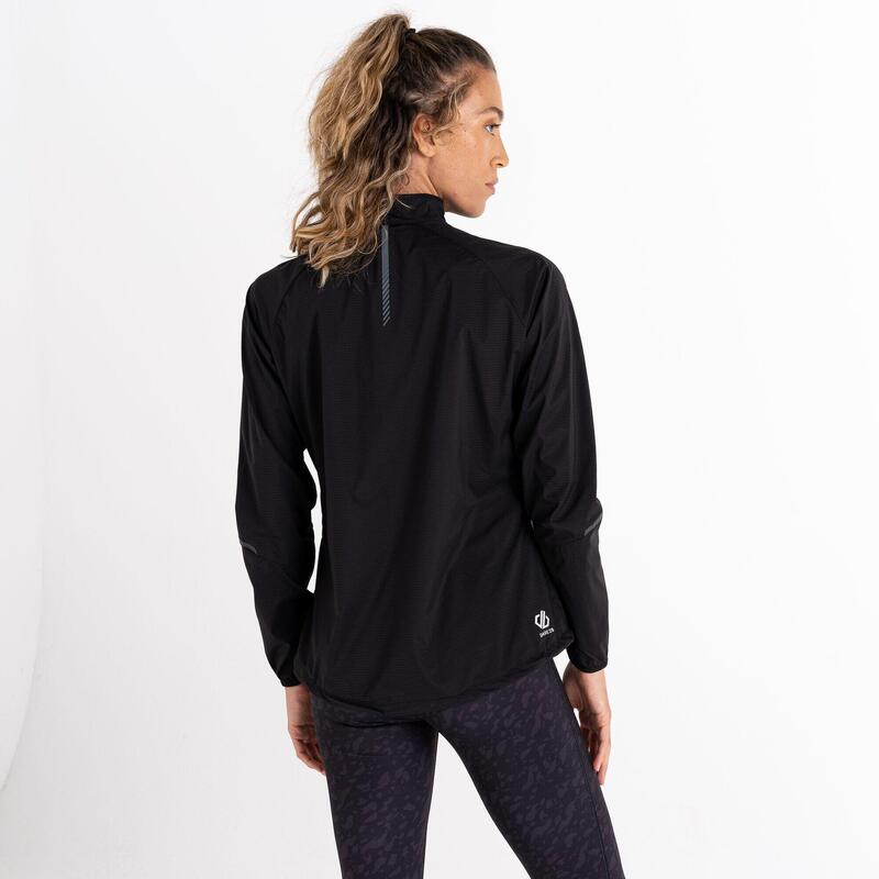Chaquetas Running Mujer - DARE 2B Resilient Windshell W - Black