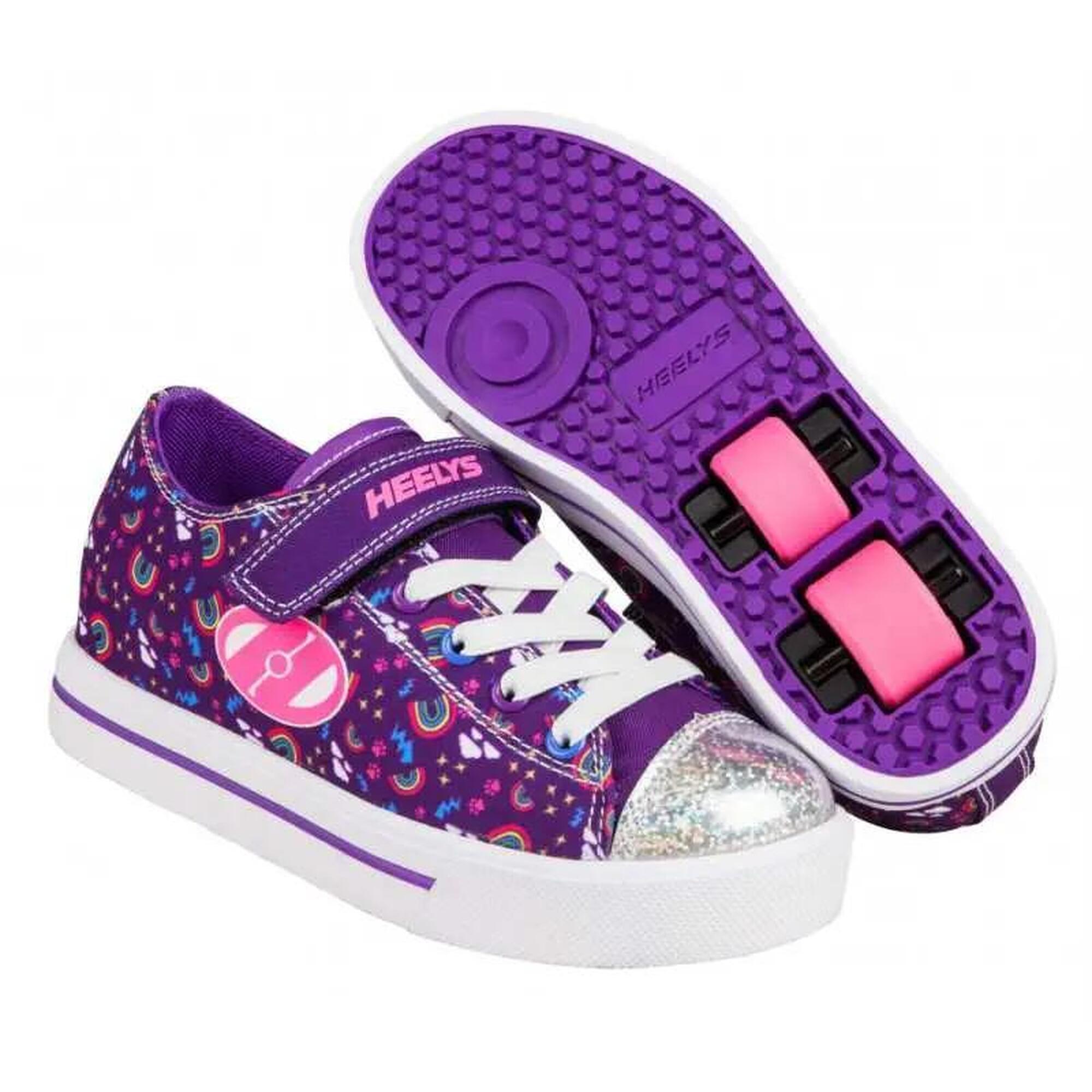 Scarpe Con Rotelle Heelys Ragazza DIGI NYLON CANVAS Nero U20ac