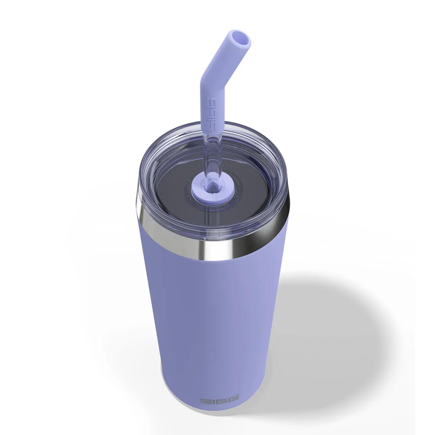 Helia Peaceful Blue Water Bottle 4/7