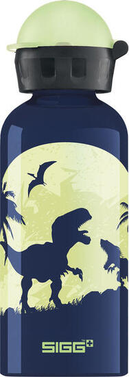 Gourde enfant SIGG Glow Moon Dinos 0,4L - Fabriquée en Suisse - Neutre En CO2