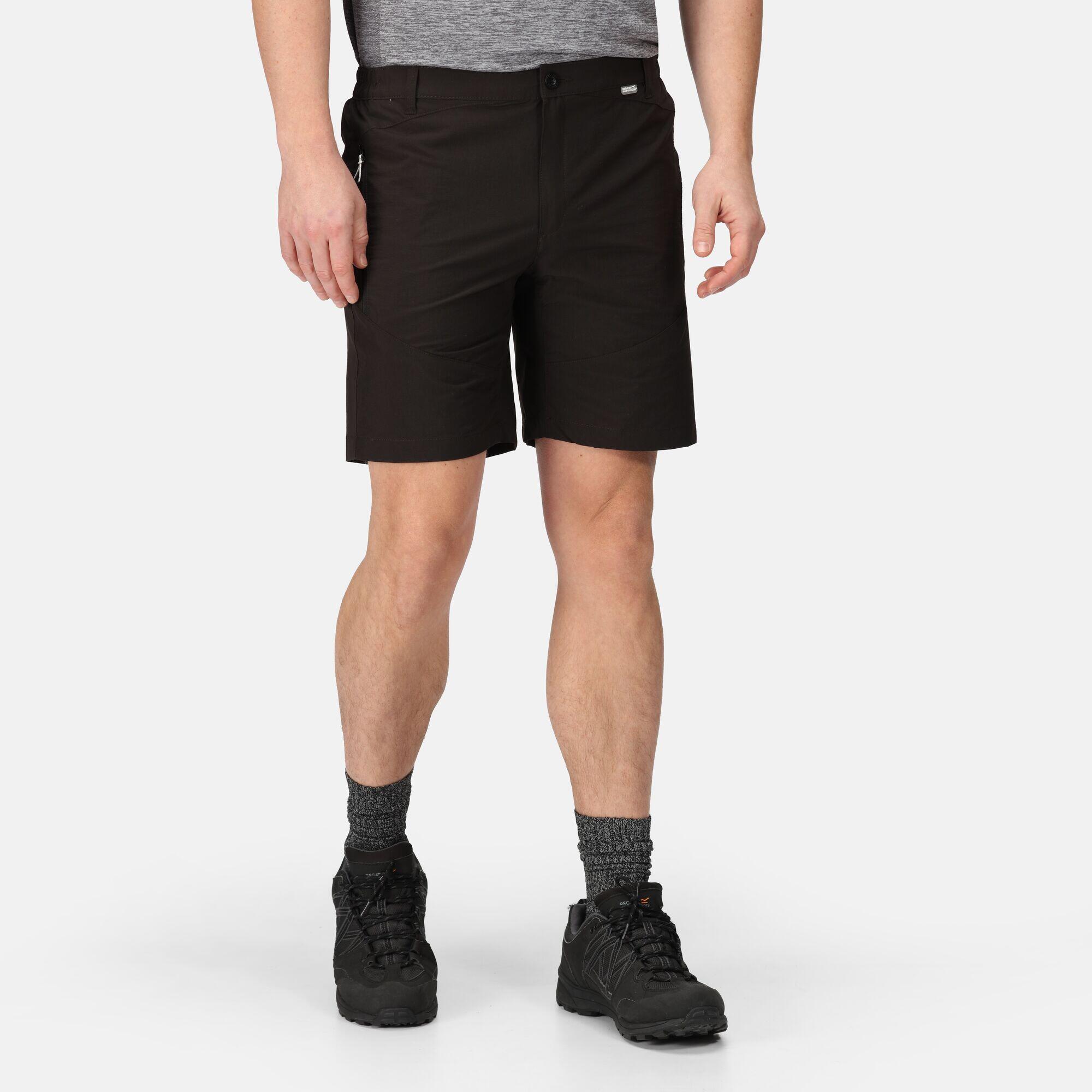 REGATTA Highton Mid Men's Hiking Shorts - Black