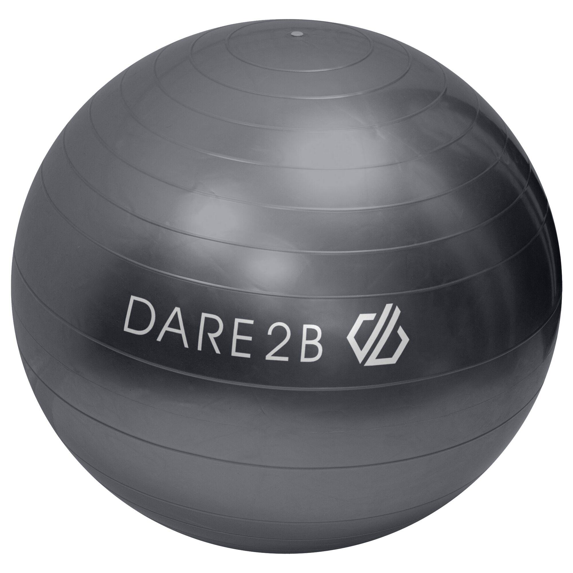 Adults' Fitness 55cm Swiss Ball - Dark Grey 2/5