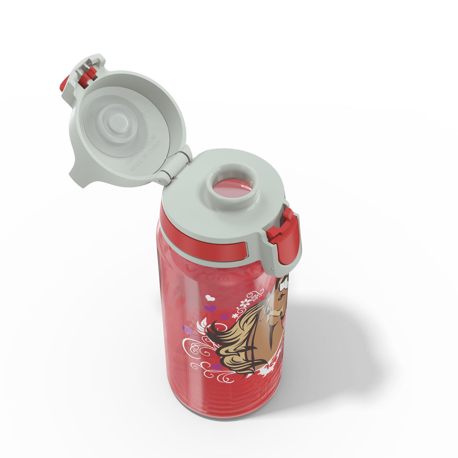 Kindertrinkflasche "Viva One Horses Red" 500ml SIGG 4/5