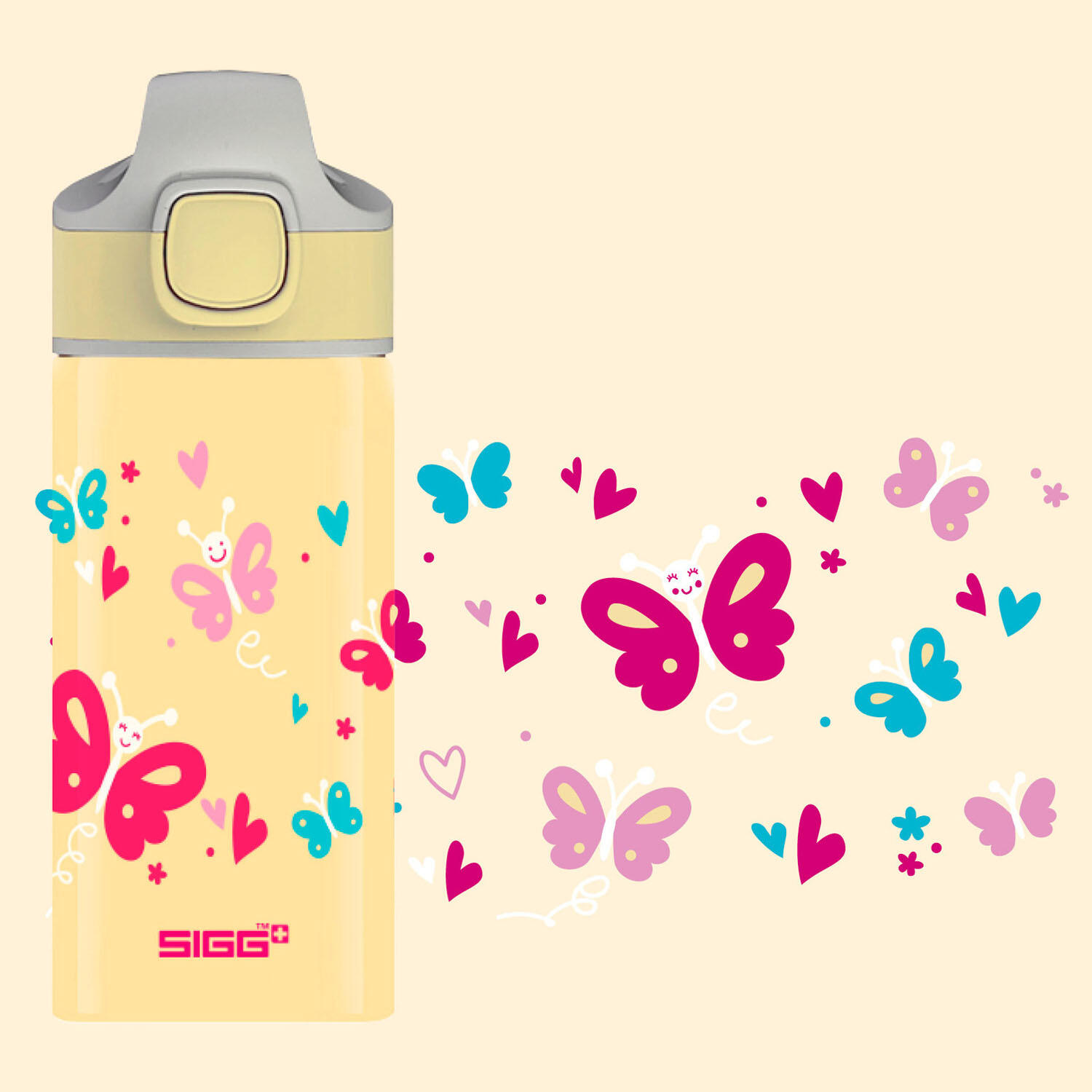 Gourde enfant SIGG Miracle Buttefly 0,4L 3/6