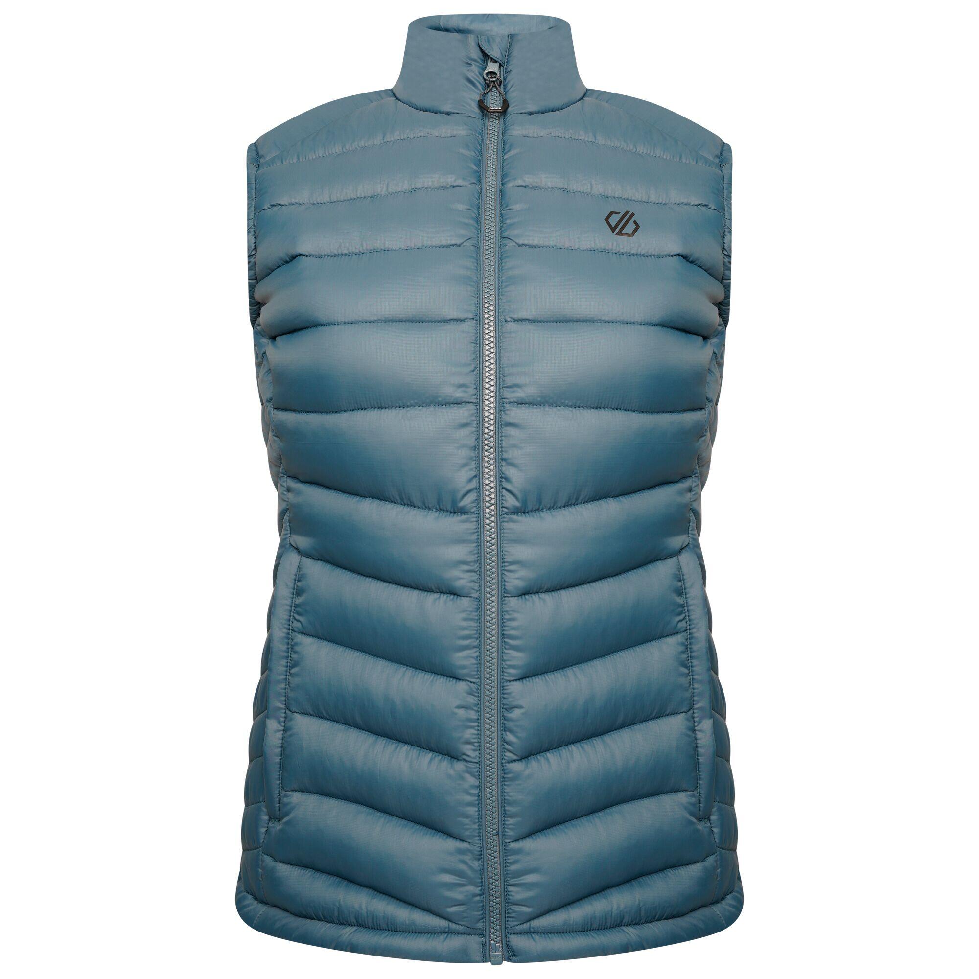 Deter Women's Hiking Padded Gilet - Blue Orion Grey 1/5