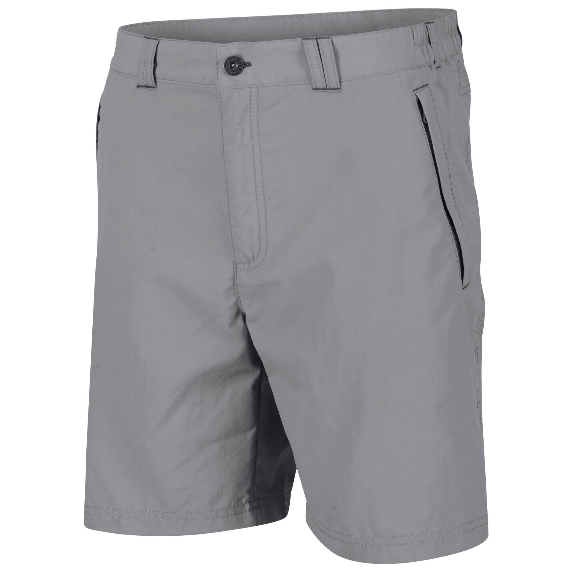 Leesville II Men's Hiking Shorts - Rock Grey 1/6