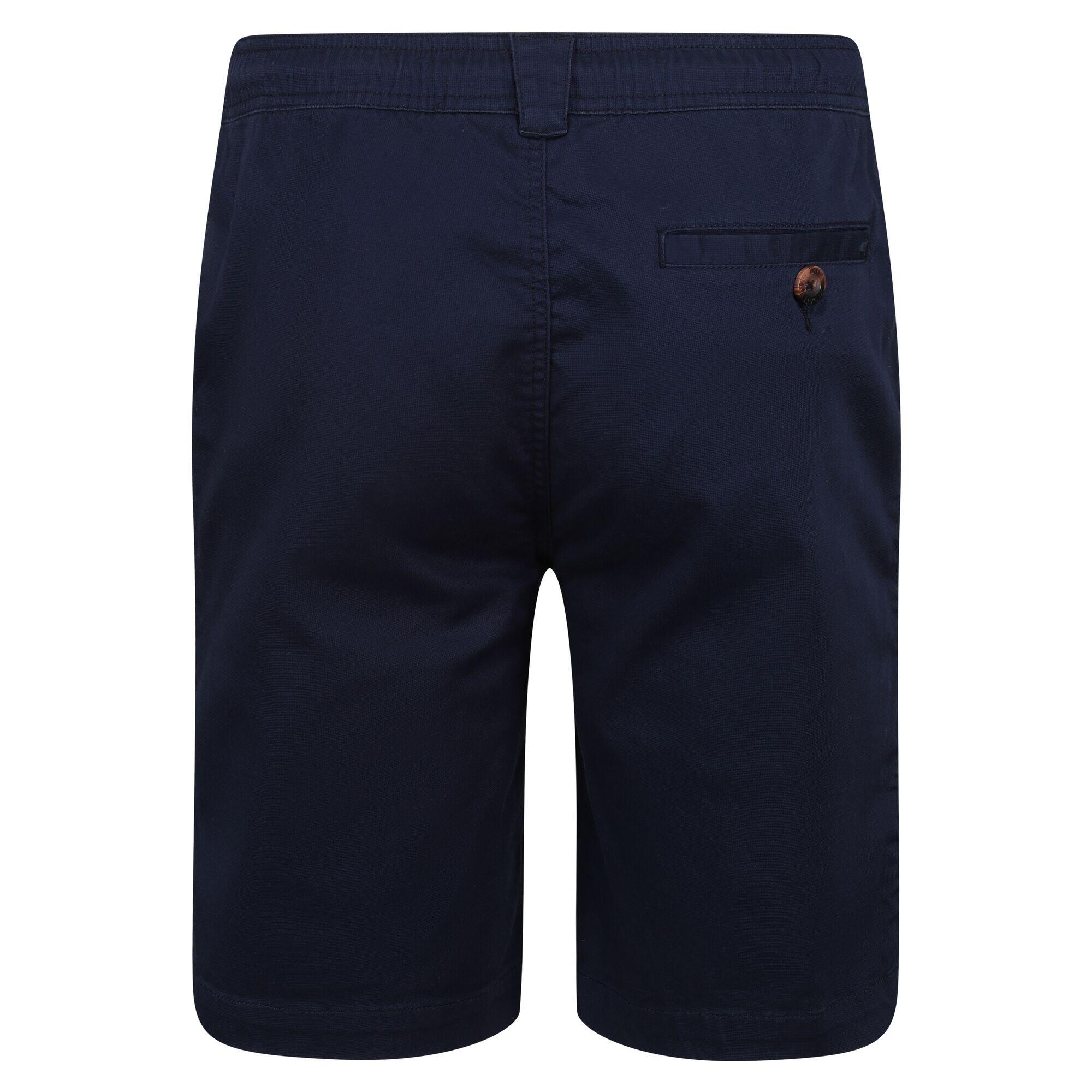 Albie Men's Walking Shorts - Navy 4/5