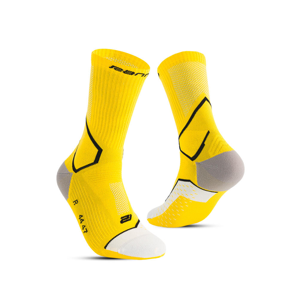 Ranna - Chaussettes De Football Performance R-one 3.0 - Chaussettes - Jaune - 35/38 - Decathlon