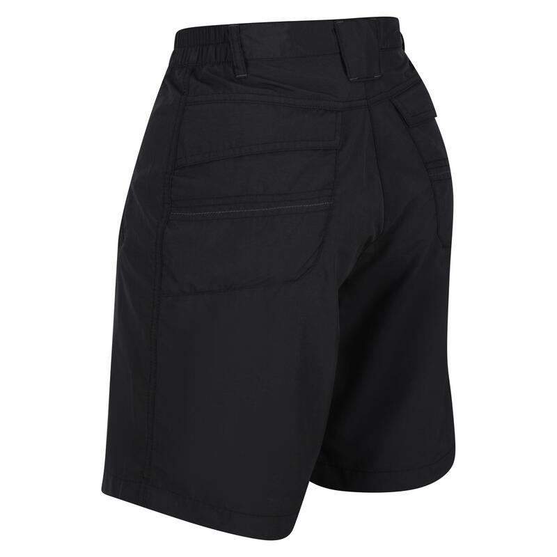 Chaska II Short de randonnée pour femme - Noir