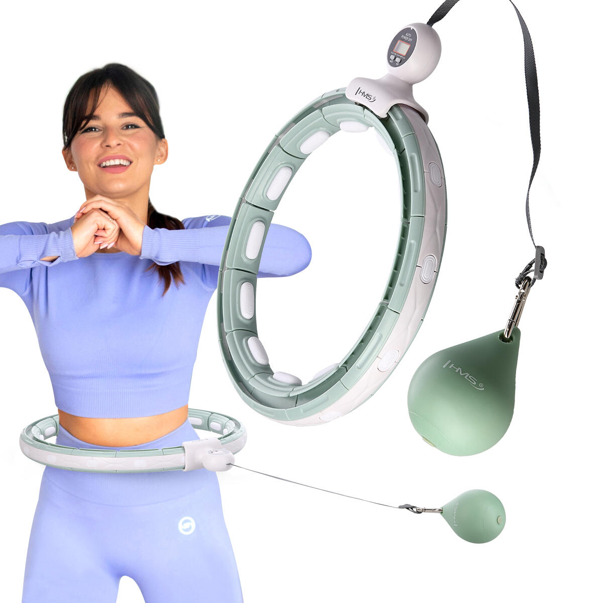 Hula Hoop - Magnesy i Waga - Zielony 2/7