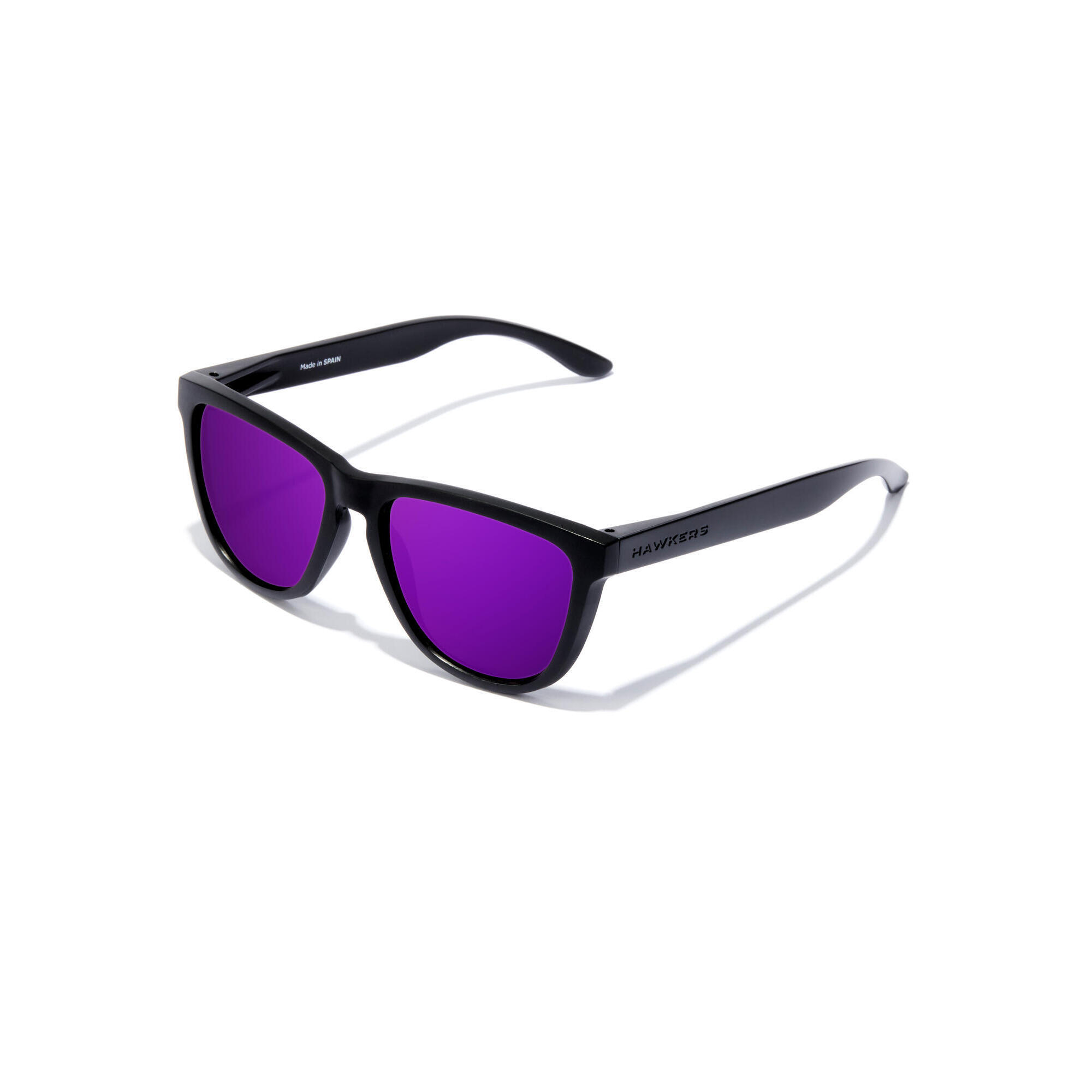 Hawkers - Hawkers - Lunettes De Soleil Pour Homme Et Femme Black Joker Polarized - One Raw - Lunettes De Soleil - Noir|violet - Taille Unique - Decathlon