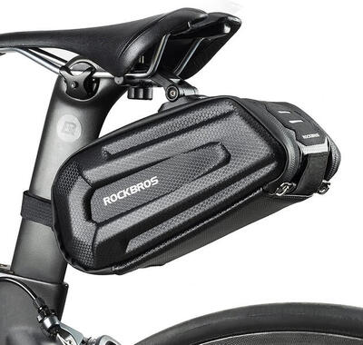 Duurzame frame fietstas waterdicht en reflecterend 1.7l