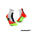 CHAUSSETTES DE RUNNING ANTIDÉRAPANTES RUN-R GRIP