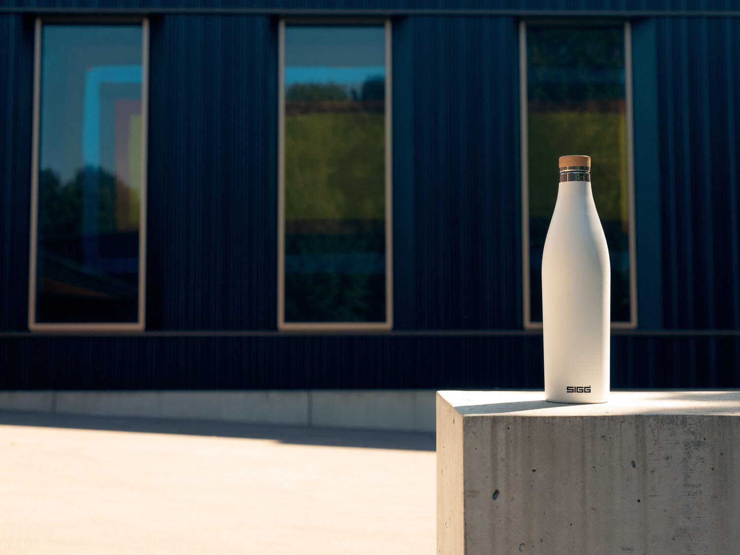 Gourde SIGG Meridian White 0.5L isotherme 4/5