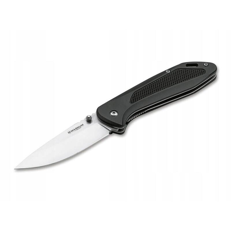 Nóż składany Boker Magnum Advance Checkering Black