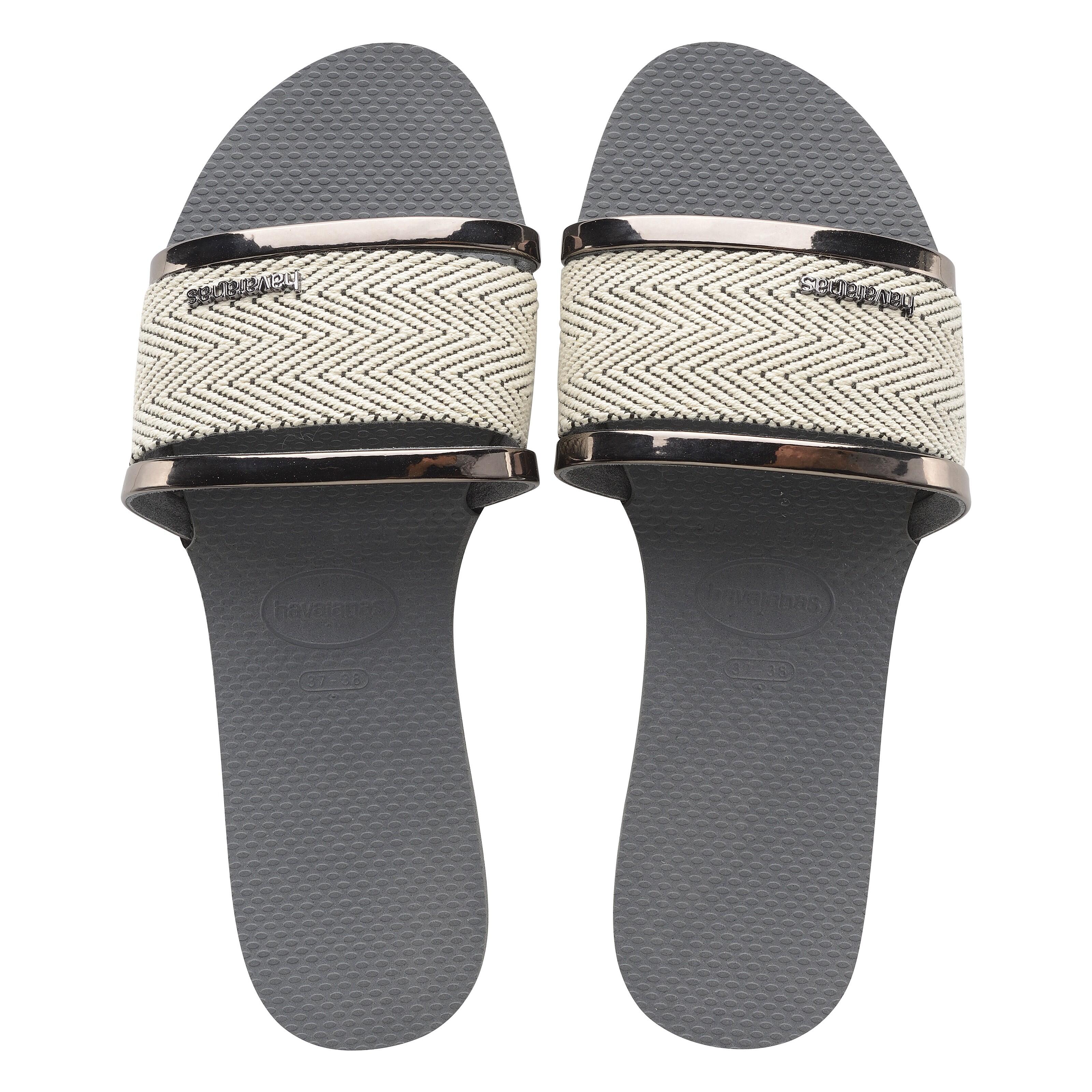 Havaianas - Sandales Havaianas You Trancoso Premium - Femme - Tongs - Gris - 33/34 - Decathlon
