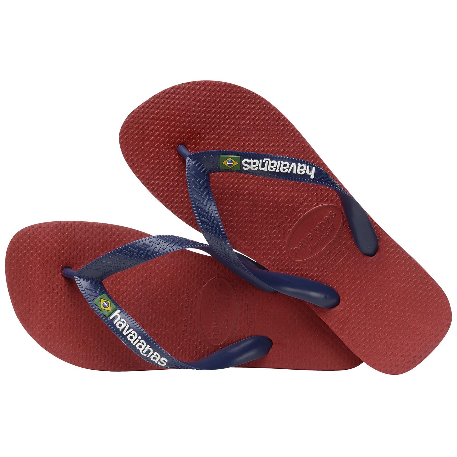 Chinelos Havaianas Modelo 4110850 Cor Vermelho 5/5