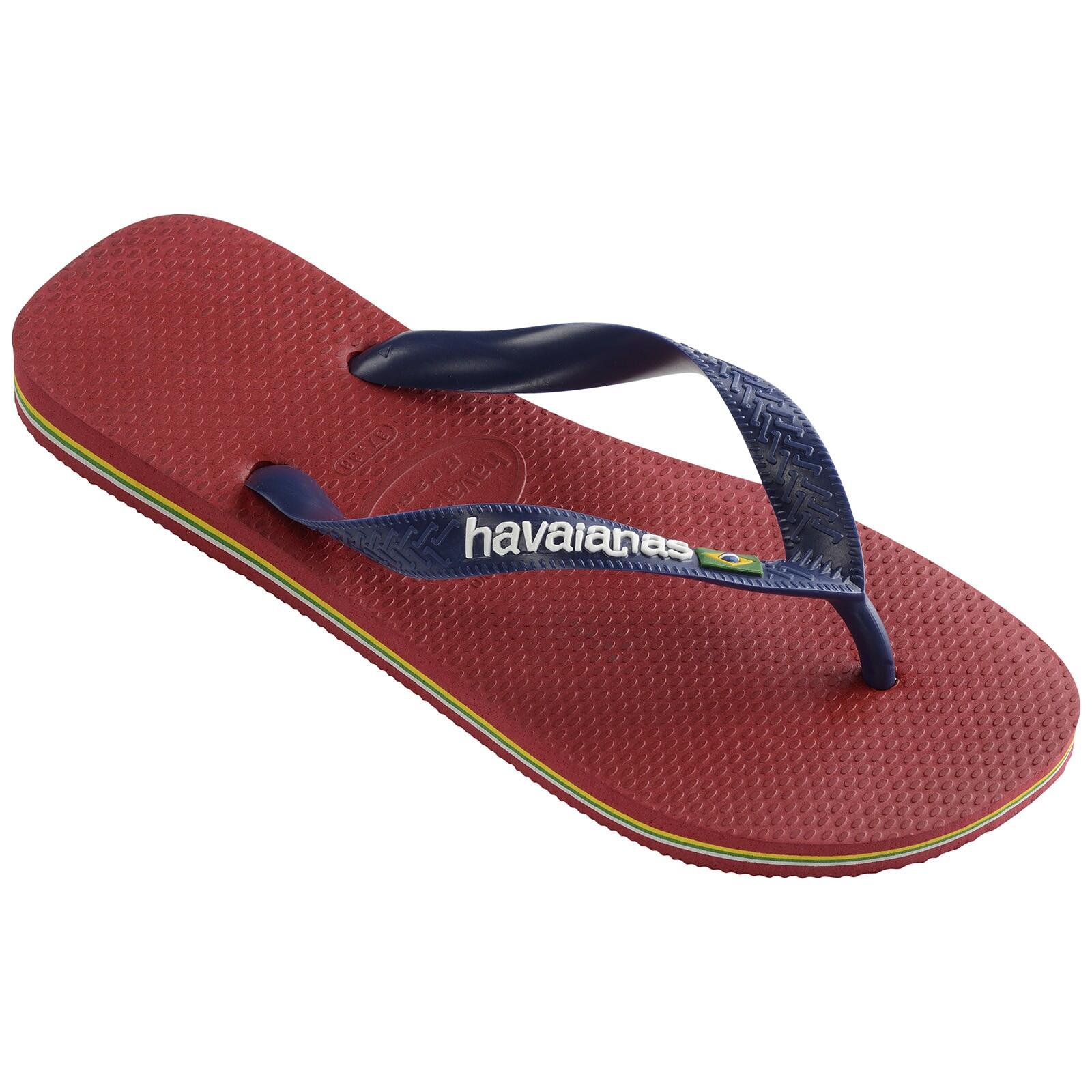 Chinelos Havaianas Modelo 4110850 Cor Vermelho 4/5
