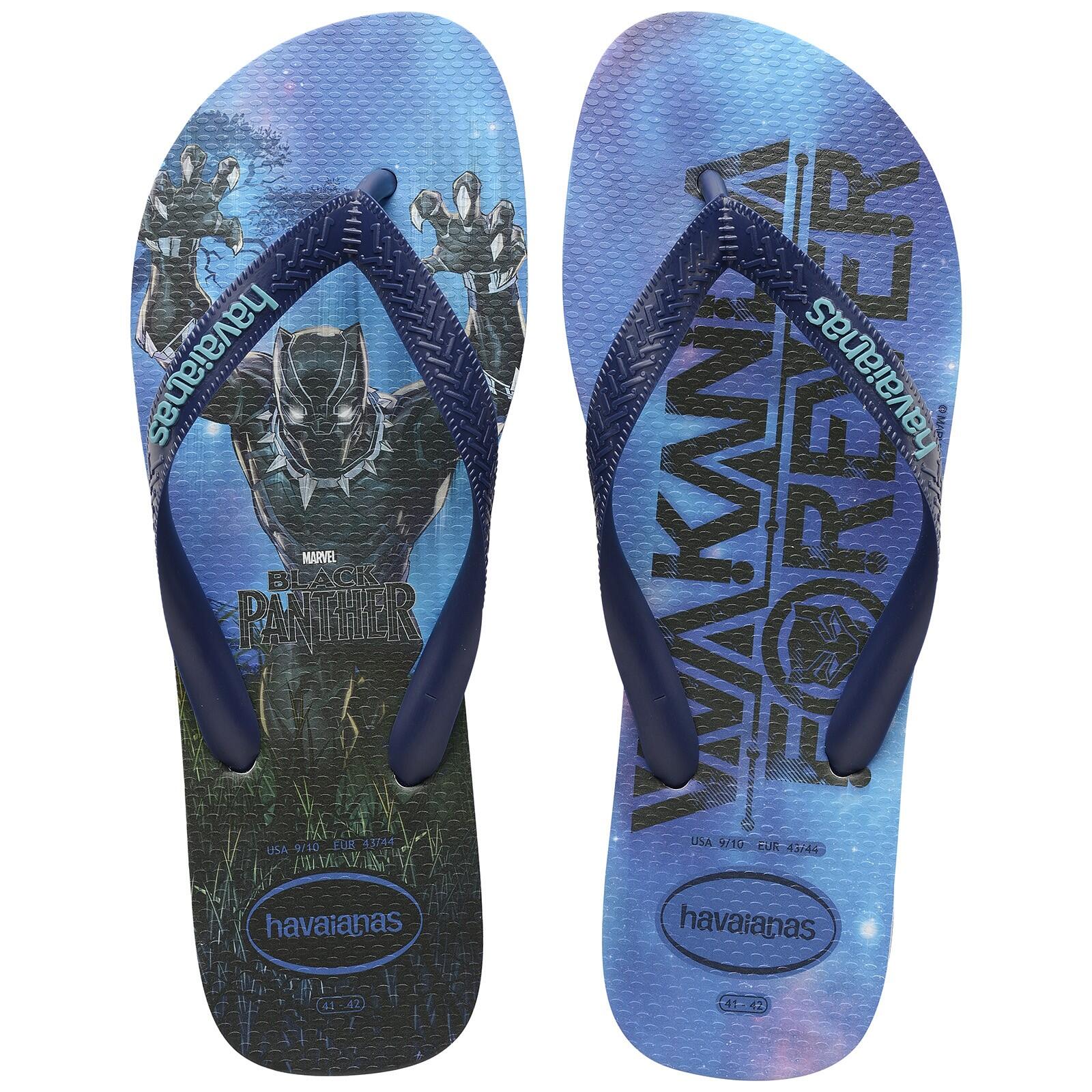 Havaianas - Tong Havainas Top Marvel - Homme - Tongs - Bleu - 39/42 - Decathlon