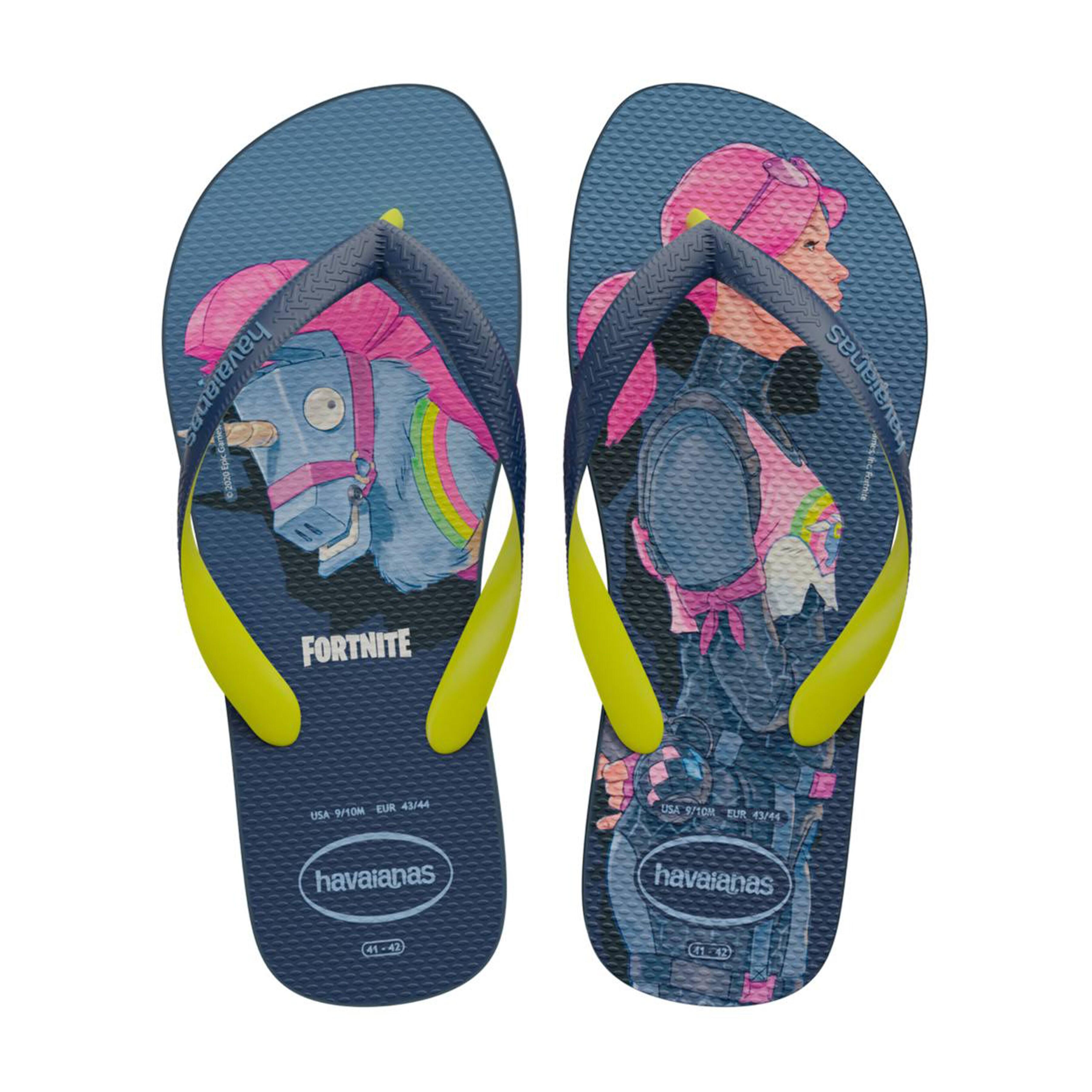 Havaianas - Tong Havaianas Top Fortnite - Femme - Tongs - Bleu - 39/42 - Decathlon